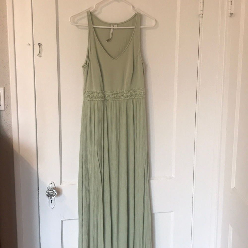 Green LC Lauren Conrad Maxi Dress